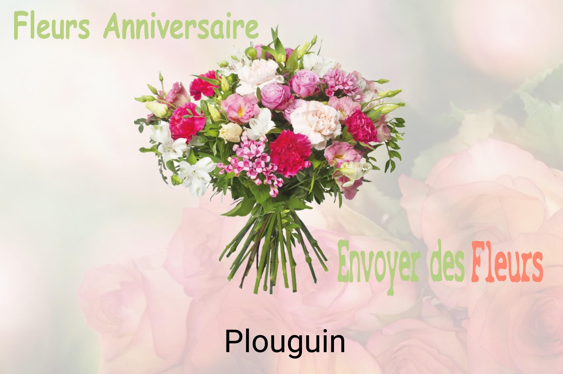 Bouquet de fleurs d’anniversaire livré à Plouguin